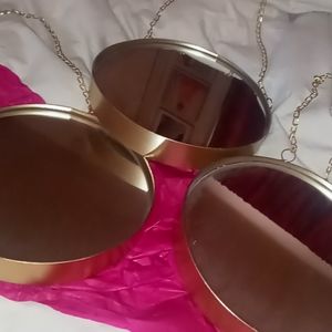 SET OF THREE DECORATIVE MIRRORS